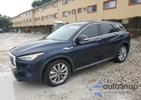 2021 Infiniti Qx50 Pure z USA, uszkodzony, nr VIN 3PCAJ5AA1MF101089